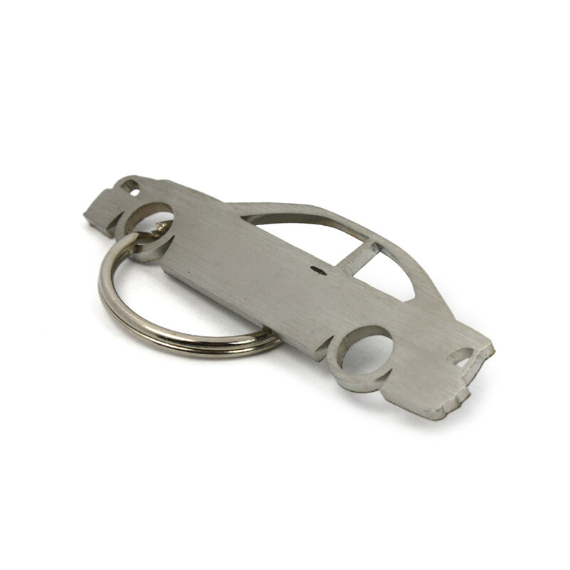 Stainless Steel BMW E46 Coupe Keyring