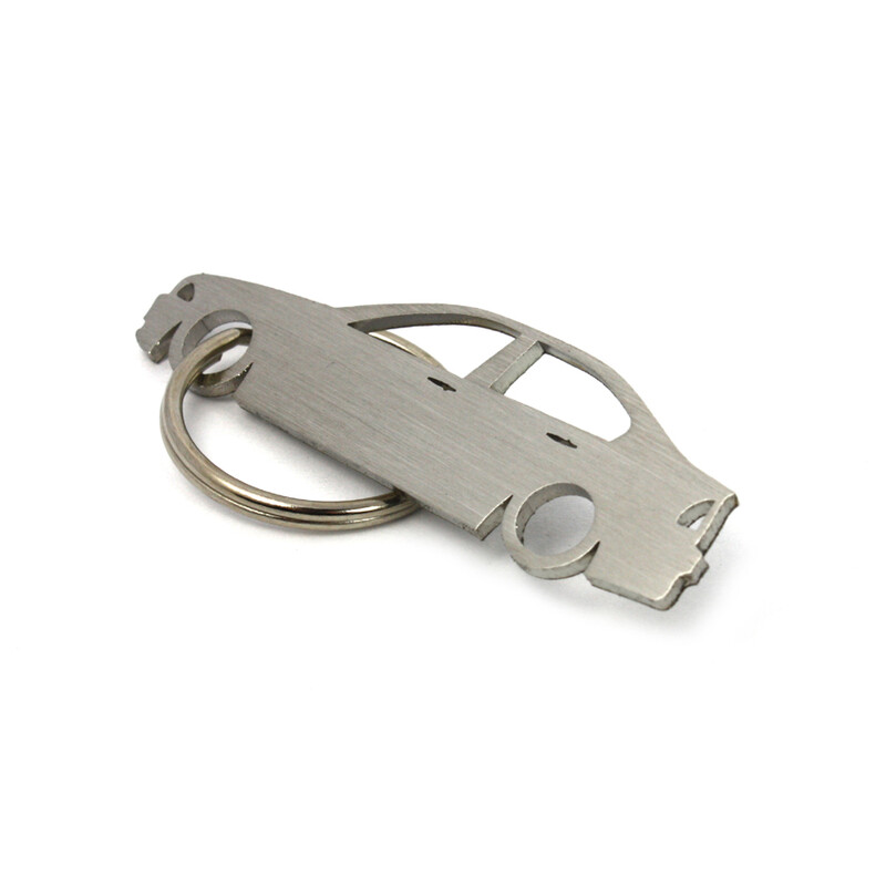Stainless Steel BMW E46 Sedan Keyring