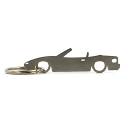 Stainless Steel Mazda MX-5 NA Keyring