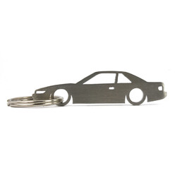 Stainless Steel Nissan Silvia PS13 Keyring