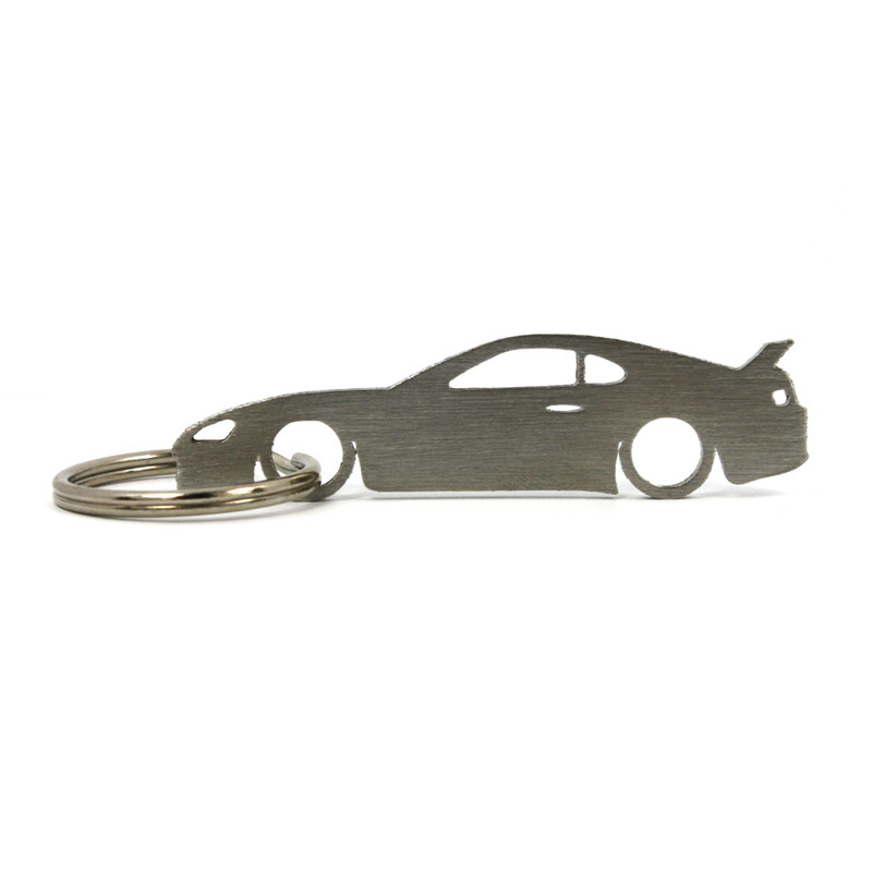 Stainless Steel Toyota Supra Keyring