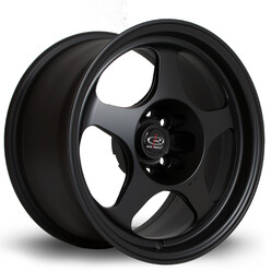 Rota Slipstream 15x8" 4x108 ET25, Flat Black