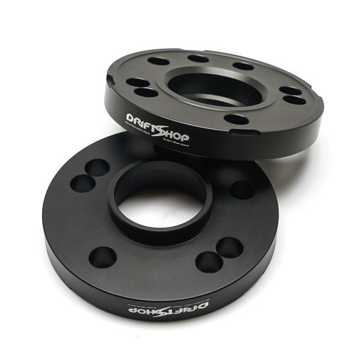 ALLOY WHEEL SPACERS 5mm X 4 BLACK DIRECT 65.1 FOR 5X110 ALFA ROMEO 