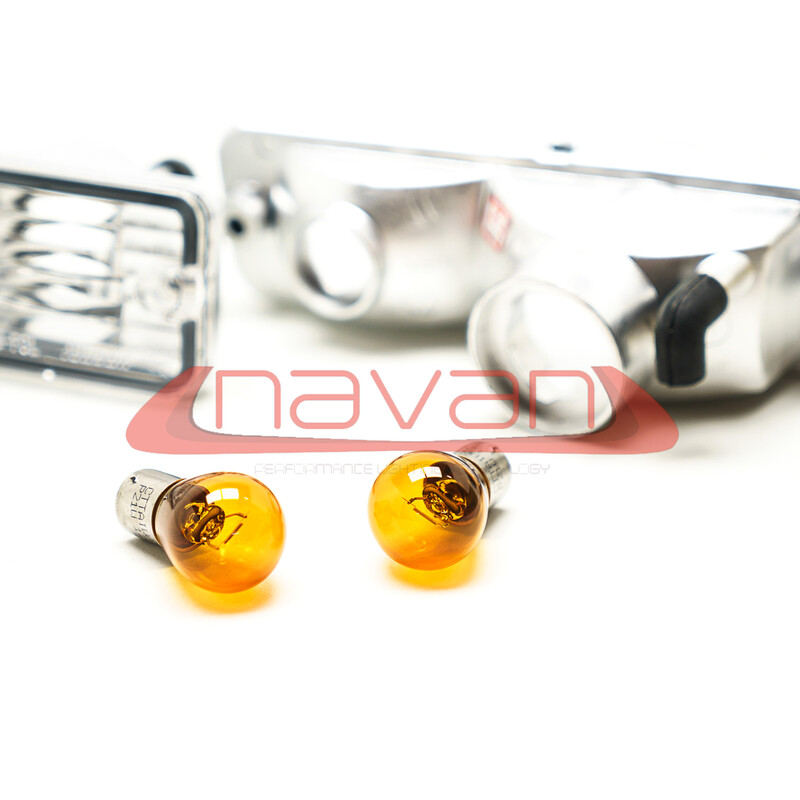 Navan Crystal Front Blinkers for Nissan 200SX S13 (early spec)