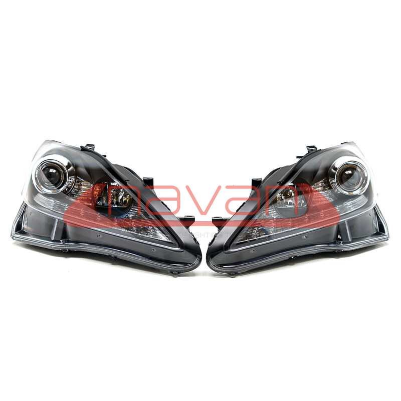 Navan LED Headlights for Lexus IS220d & IS250 (05-13) - Sequential