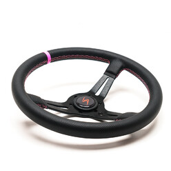 DriftShop Steering Wheel (70 mm Dish), "Pink Style" Edition
