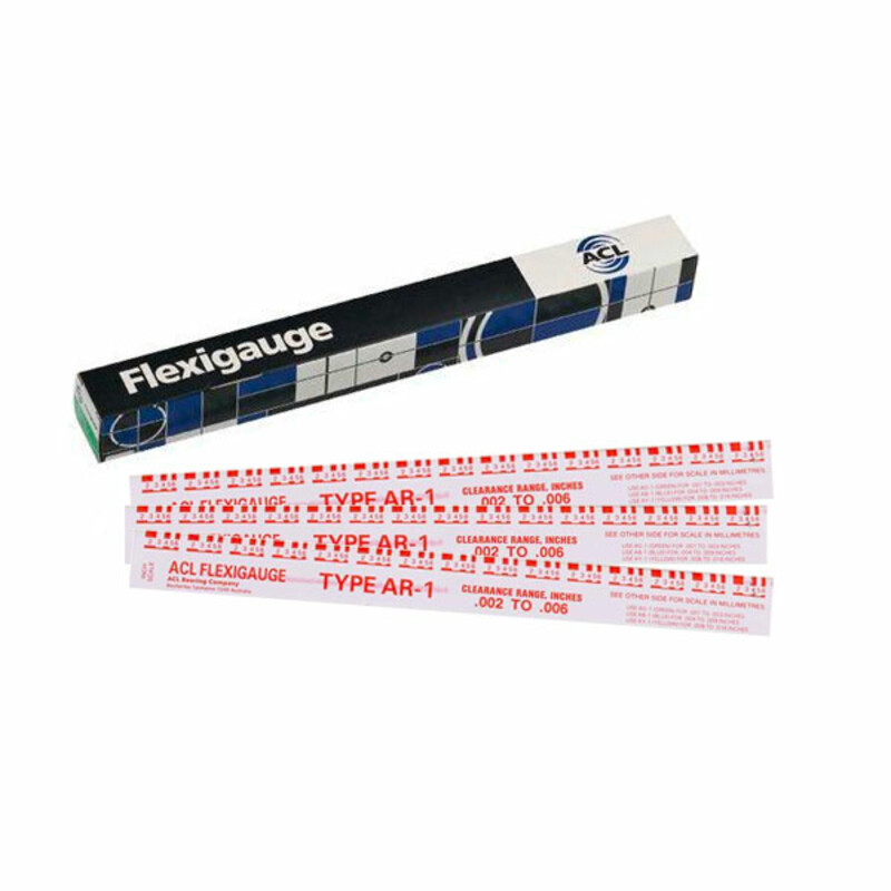 ACL Flexigauge Kit 0.05 to 0.15 mm (Red Pack)