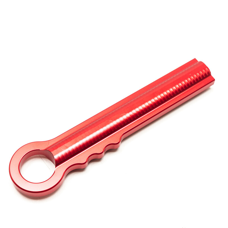 Aluminium "Hook" Handbrake Handle - Red