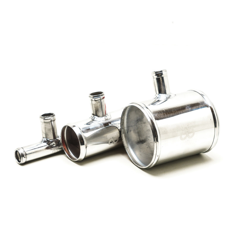 Aluminium 25 mm T-Piece Ø25 to Ø102 mm