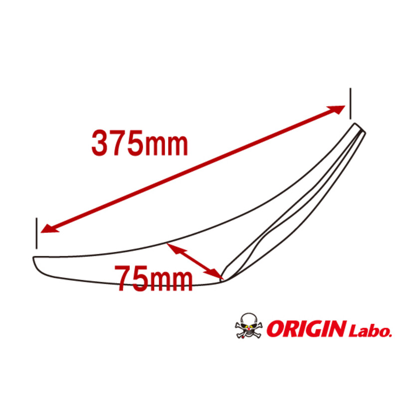 Origin Labo "Type EX" Universal Carbon Canards