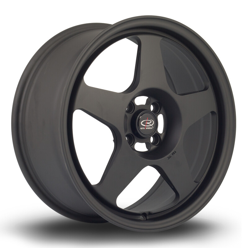Rota Slipstream 17x7.5" 4x100 ET45, Flat Black