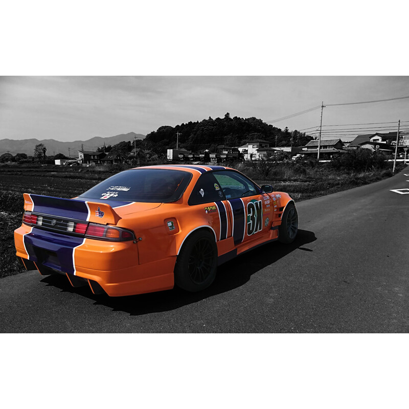 Origin Labo +75mm Rear Fenders for Nissan 200SX S14 / S14A