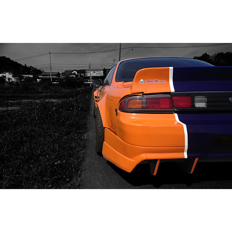 Origin Labo +75mm Rear Fenders for Nissan 200SX S14 / S14A