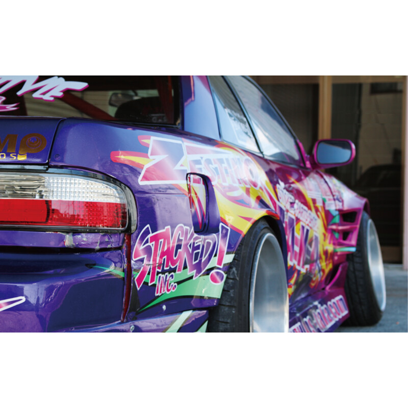 Origin Labo +75mm Rear Fenders for Nissan Silvia PS13