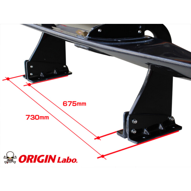 Origin Labo Universal Carbon Spoiler "Snake Style" (160 cm)