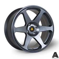 Autostar Chaser 17x8" 4x100 ET35, Gunmetal