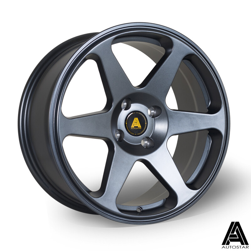 Autostar Chaser 17x8" 5x100 ET35, Gunmetal