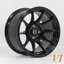 Rota BDR 15x8.25" 4x100 ET0, Gloss Black