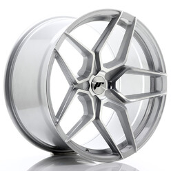 Japan Racing JR-34 Extreme Concave 20x10.5" (5 hole custom PCD) ET20-35, Silver / Machined