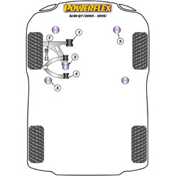 Powerflex Poly Bushes for Audi Q7 (05-15)