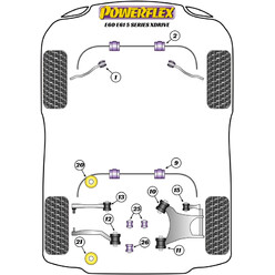 Powerflex Poly Bushes for BMW 5 Series E60 & E61 xDrive (03-10)