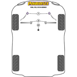 Powerflex Poly Bushes for BMW 6 Series F06 / F12 / F13 (11-18)