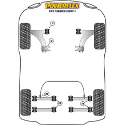 Powerflex Poly Bushes for BMW 1 Series F52 Sedan (2017+)