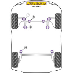 Powerflex Poly Bushes for Citroen DS5 (2011+)