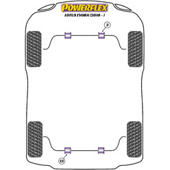 Powerflex Poly Bushes for Lotus Evora (2010+)