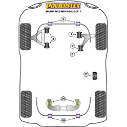 Powerflex Poly Bushes for Mazda MX-5 ND (2015+)