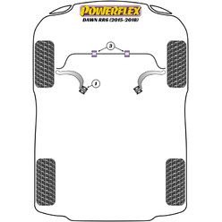 Powerflex Poly Bushes for Rolls-Royce Dawn (15-18)