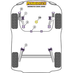 Powerflex Poly Bushes for Skoda Roomster (06-08)