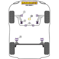 Powerflex Poly Bushes for VW Fox