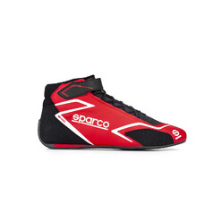 Sparco Skid Racing Shoes, Red (FIA) Size 38