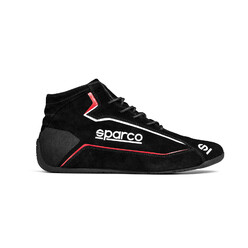 Sparco Slalom+ Racing Shoes, Black MY24 (FIA)
