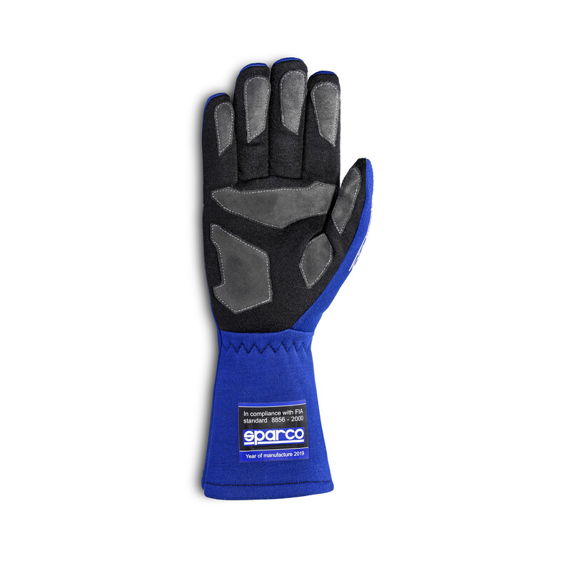 Sparco Land Gloves Blue FIA 001363 Official Sparco