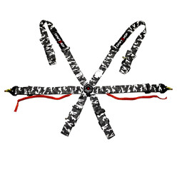 DriftShop 6-Point Harness - Camo - FIA 2024