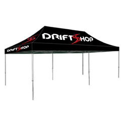 DriftShop Black Aluminium Paddock Marquee / Shelter 3x6 m