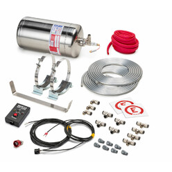 Sparco 4.25L Plumbed in Elec. Operated Fire Extinguisher Kit (FIA)