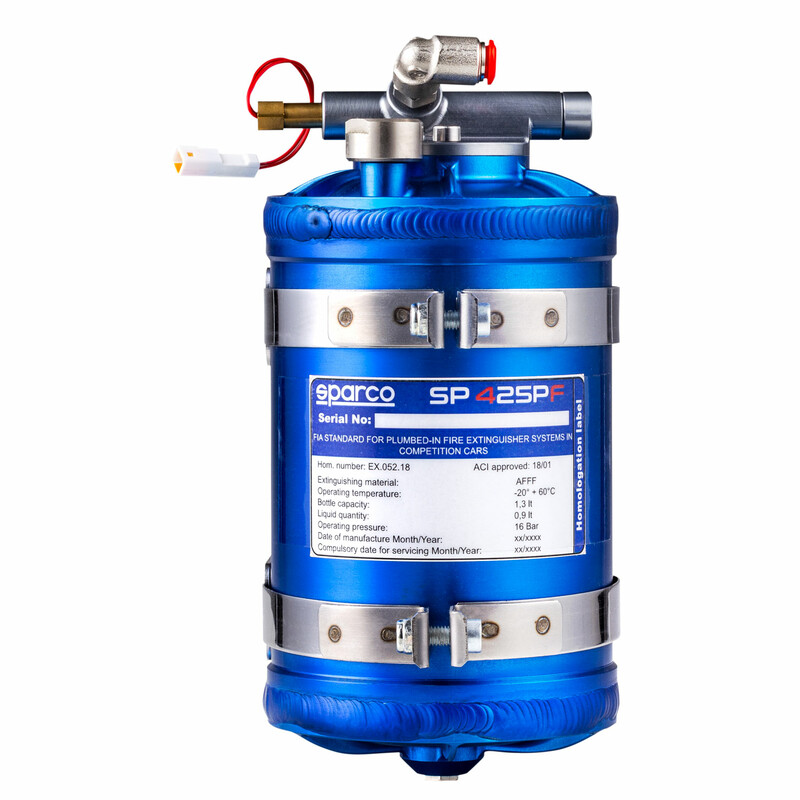 Sparco Electrically Operated Single-Seater 1.3L FIA Extinguisher System