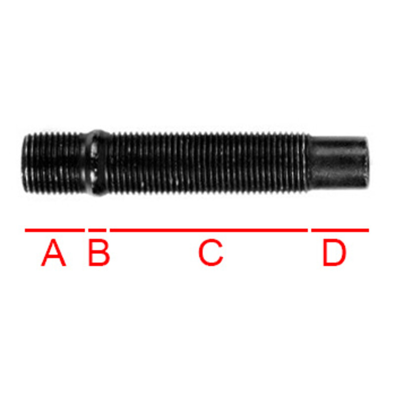 Conversion Wheel Stud M14x1.25 (82mm)