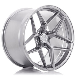 Concaver CVR2 22x9.5" (5 hole custom PCD) ET14-58, Brushed Titanium