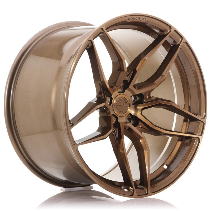 Concaver CVR3 20x10.5" (5 hole custom PCD) ET15-43, Brushed Bronze