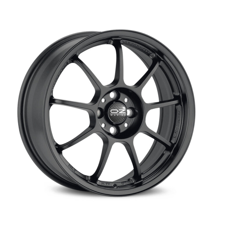 OZ Alleggerita HLT 17x8" 5x100 ET35, Flat Graphite Silver
