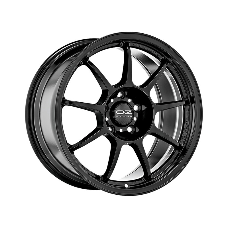 OZ Alleggerita HLT 17x8" 5x114.3 ET48, Gloss Black