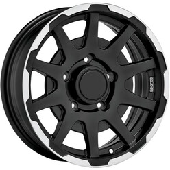 Sparco Dakar 16x5.5" 5x139.7 ET5, Flat Black