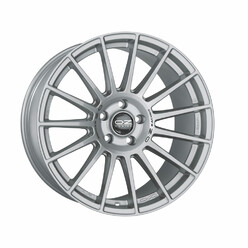 OZ Superturismo Dakar 20x10" 5x130 ET48, Flat Race Silver, Black Lettering