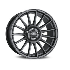 OZ Superturismo Dakar 20x10" 5x130 ET48, Flat Graphite, Silver Lettering