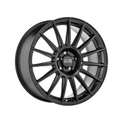 OZ Superturismo Dakar 20x10" 5x112 ET19, Flat Black, Silver Lettering