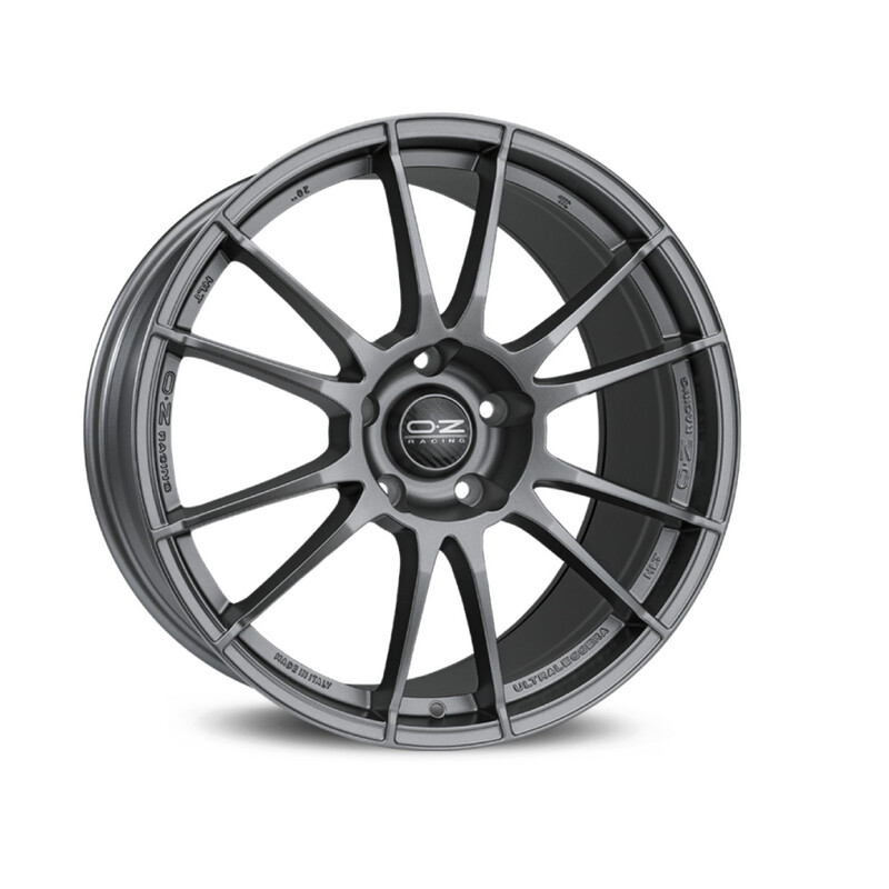 OZ Ultraleggera HLT 19x8.5" 5x112 ET47, Flat Graphite Silver
